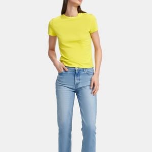 Theory Tiny Tee Lime Small